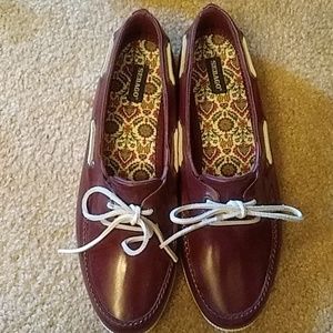 Sebago boat shoes ladies size 11